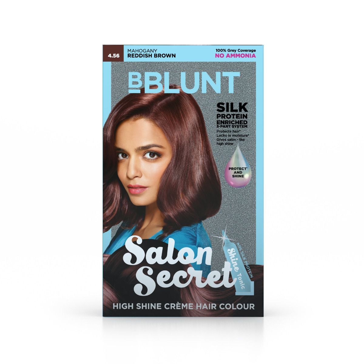 Foxyin  Buy BBLUNT Salon Secret High Shine Creme Hair Colour  Blueberry  Blue Black 210 Off Rs26 online in India on Foxy Free shipping watch  expert reviews